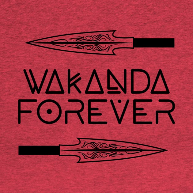 Wakanda Forever by designedbygeeks